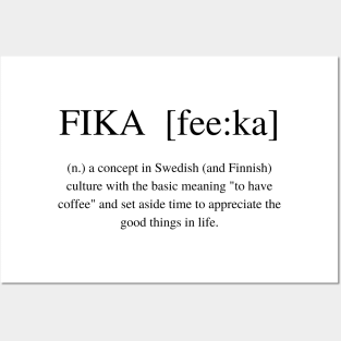 fika Posters and Art